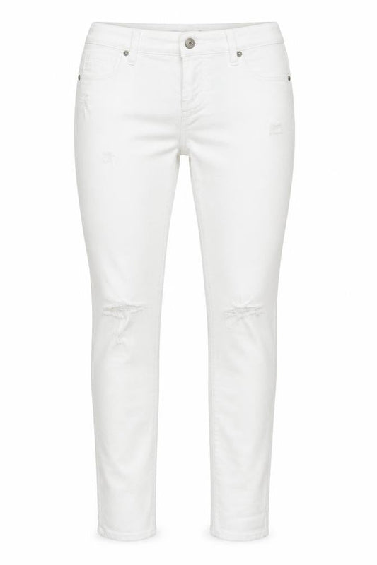 Old Navy Womens White Cotton Skinny Jeans Size 30 in L29 in Regular Zip