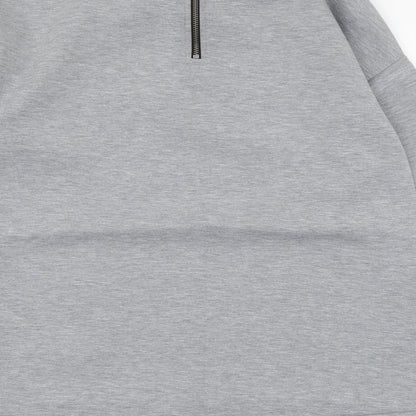 Next Womens Grey Polyester Pullover Sweatshirt Size 8 Zip
