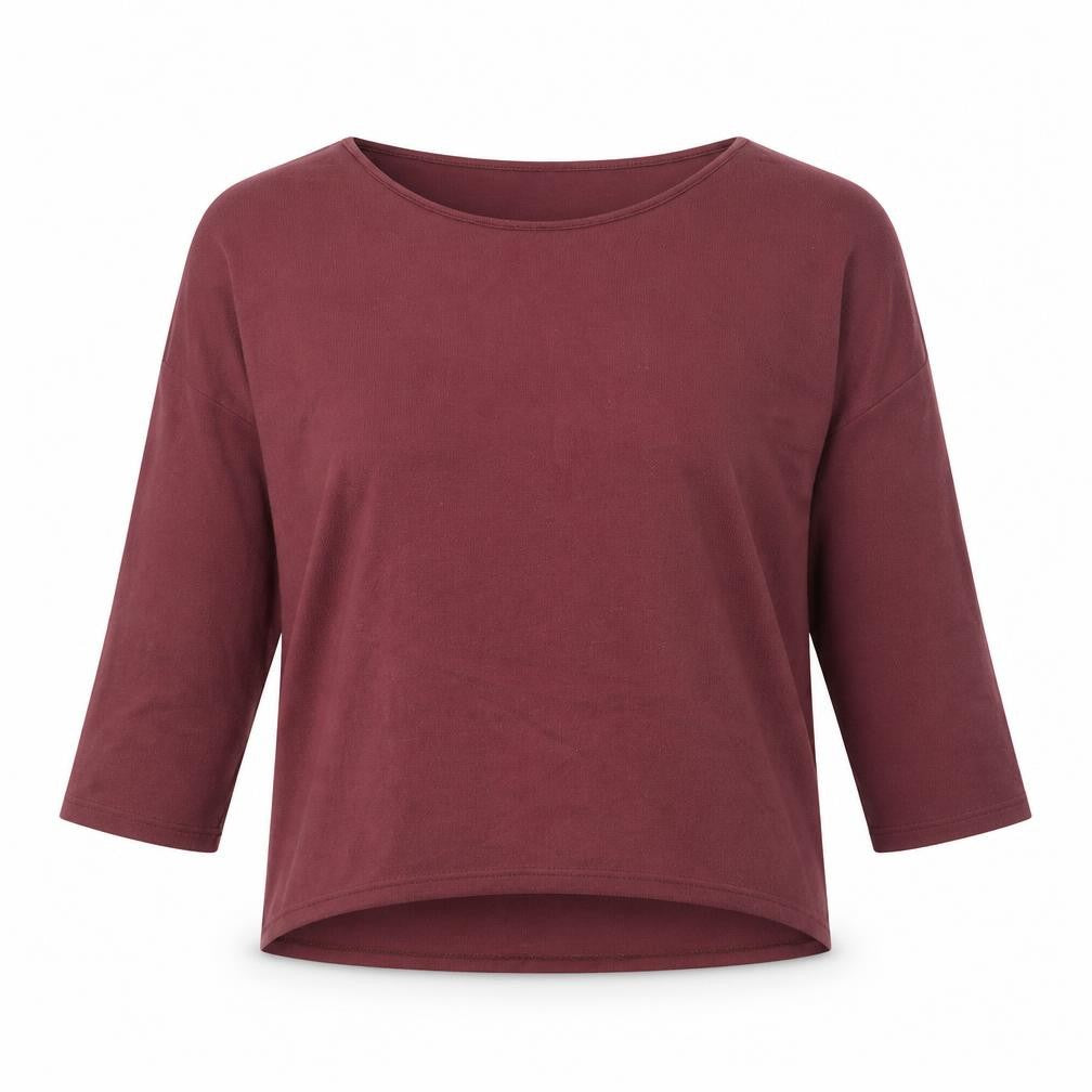 Only Womens Purple Round Neck Polyester Pullover Jumper Size M