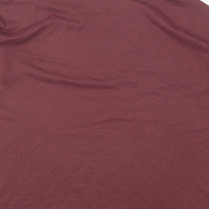 Only Womens Purple Round Neck Polyester Pullover Jumper Size M