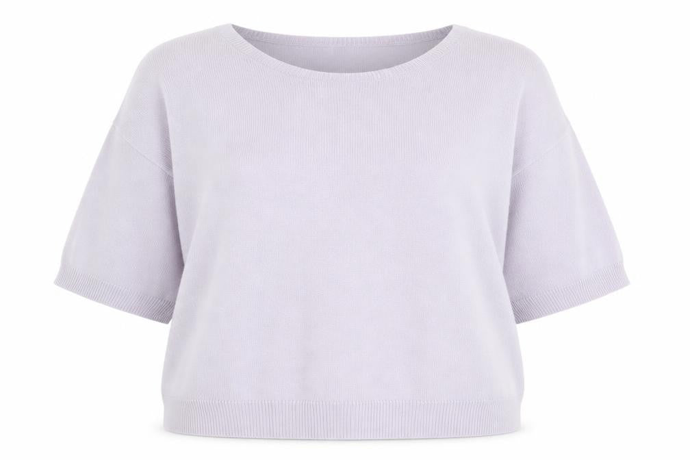 Classics Womens Purple Crew Neck Acrylic Pullover Jumper Size 18