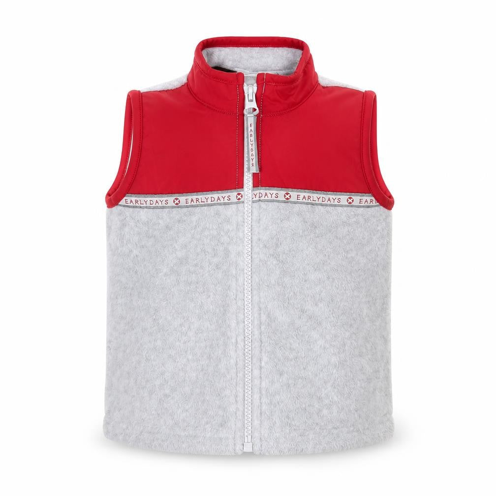 Earlydays Boys Grey Gilet Jacket Size 6-9 Months Zip
