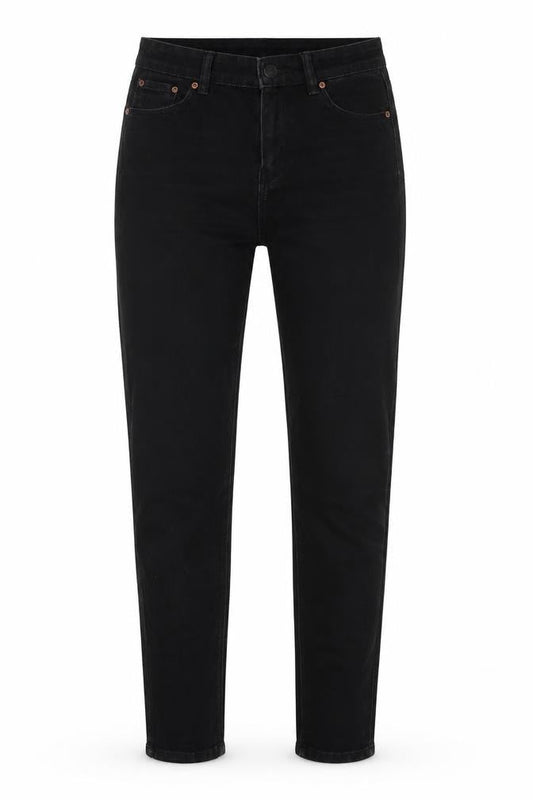 Pull&Bear Womens Black Cotton Skinny Jeans Size 26 in L26 in Regular Button
