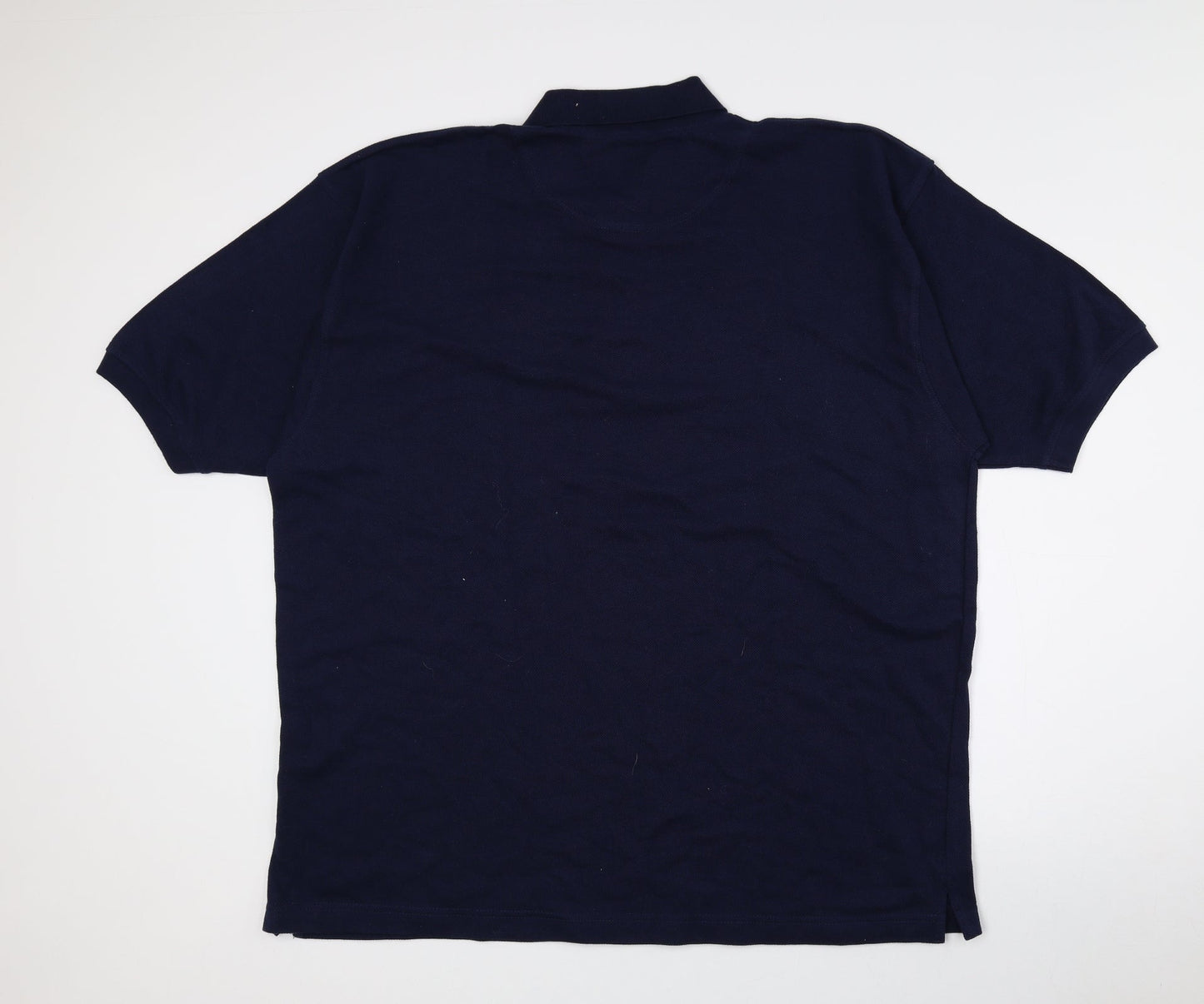 CH Classic Mens Multicoloured 100% Cotton Polo Size XL Collared Button - Logo print, 2XL