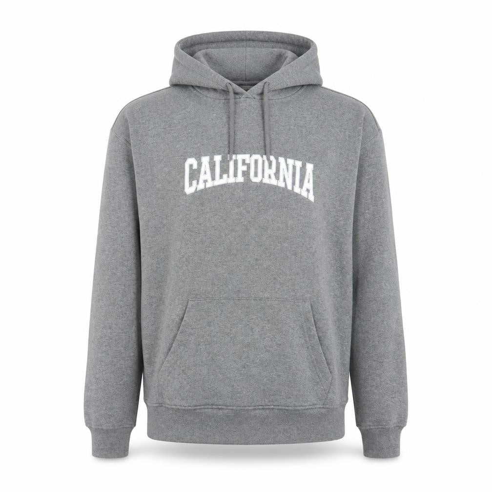 Primark Mens Grey Cotton Pullover Hoodie Size XS - California