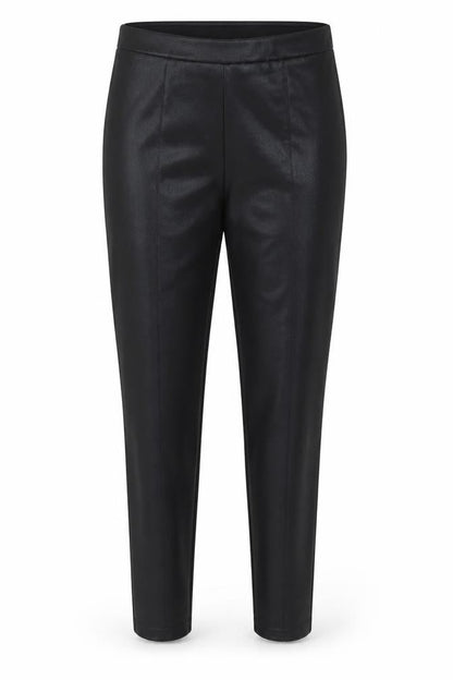 George Womens Black Polyester Trousers Size 14 L26 in Regular