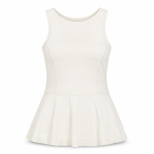 Next Womens White Viscose Basic Tank Size 10 Crew Neck
