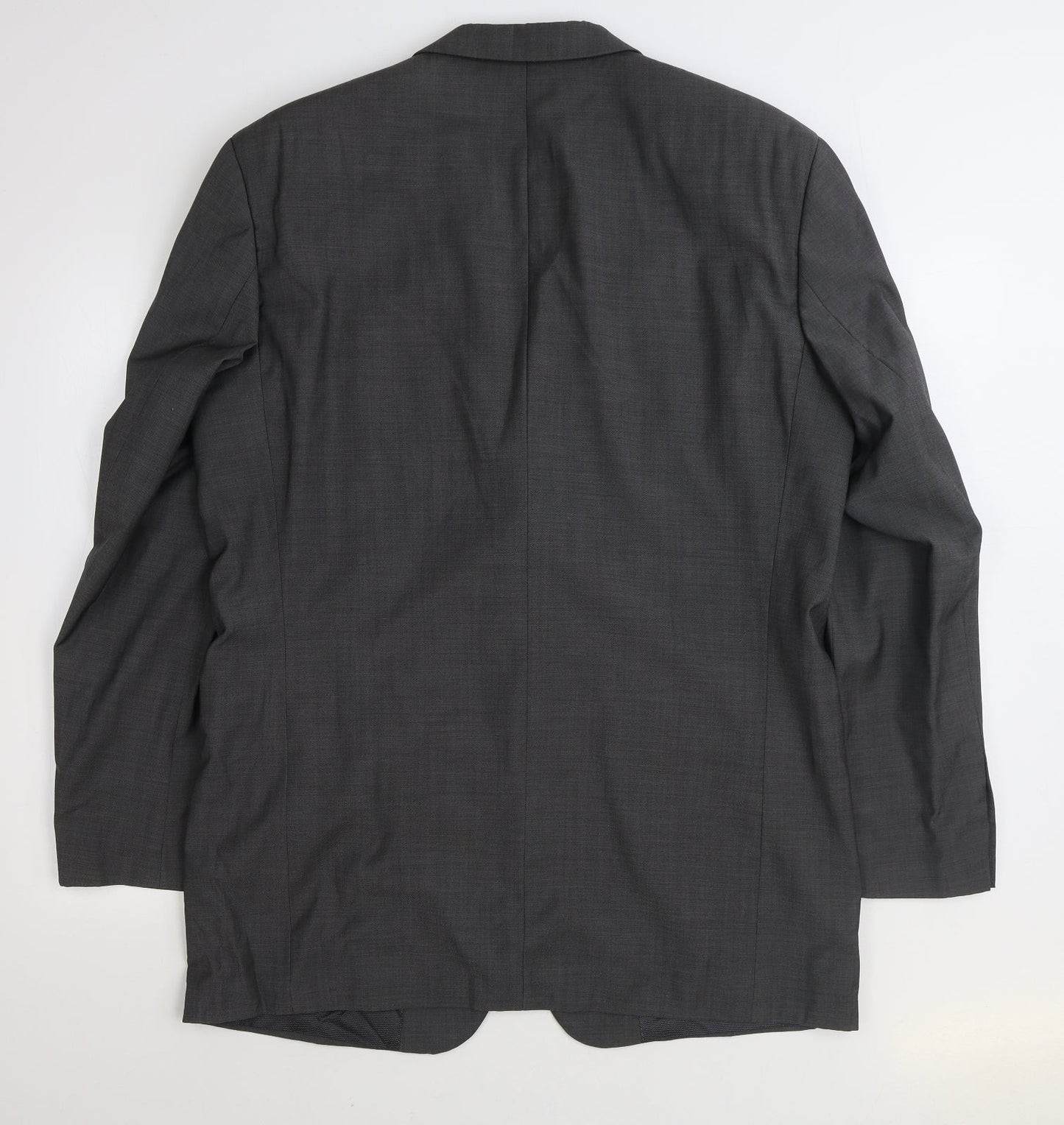 Lanificio Mens Grey Polyester Jacket Suit Jacket Size 42