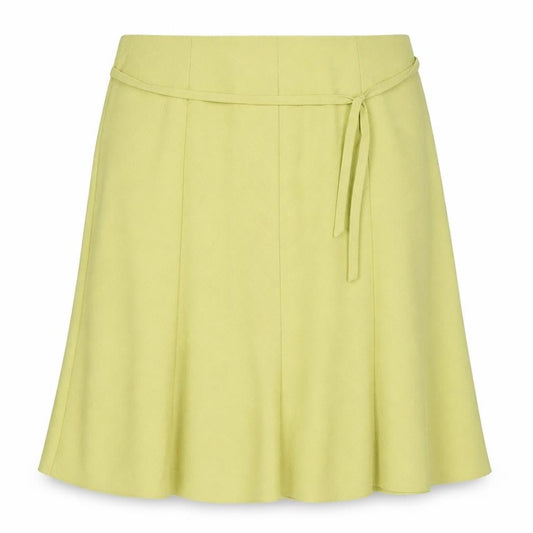 BM Womens Green Polyester Flare Skirt Size 20 Drawstring