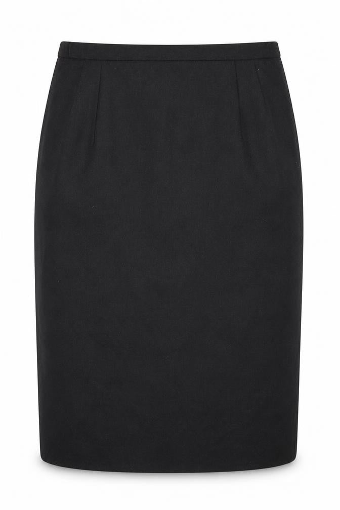 Hunter Carson Womens Grey Polyester Straight & Pencil Skirt Size 16 Zip