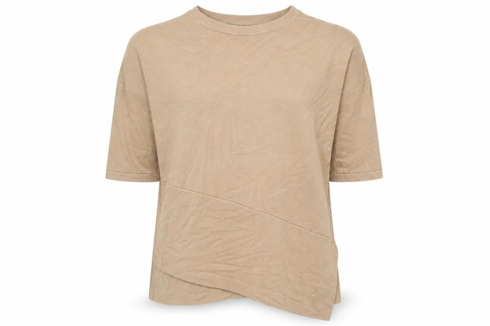 Phase Eight Womens Beige Round Neck Viscose Pullover Jumper Size S - Batwing