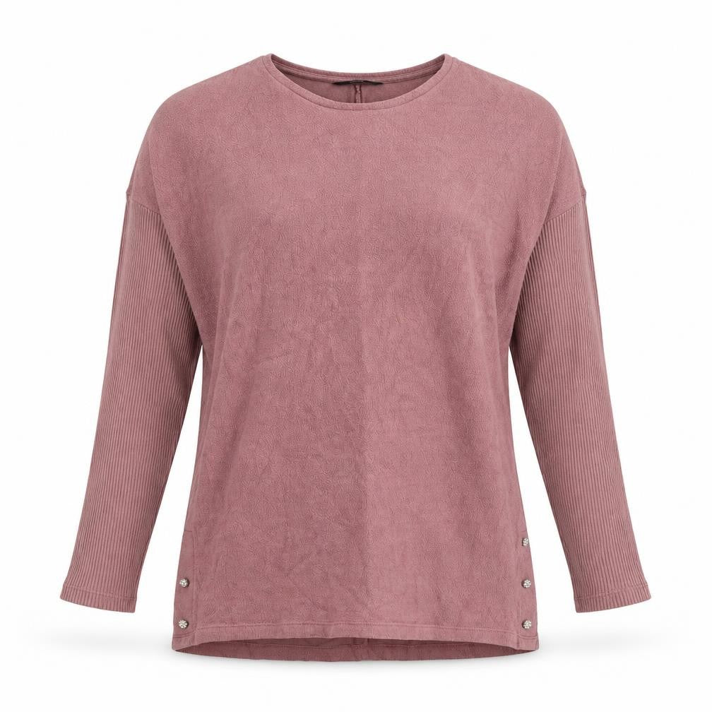George Womens Pink Viscose Pullover Sweatshirt Size M Pullover