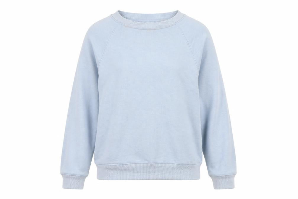 H&M Womens Blue Polyester Pullover Sweatshirt Size S Pullover
