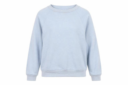 H&M Womens Blue Polyester Pullover Sweatshirt Size S Pullover