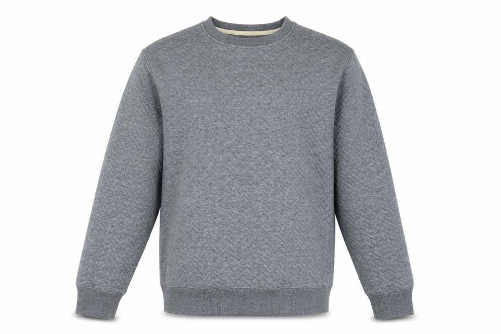 Easy Mens Blue Polyester Henley Hoodie Size S