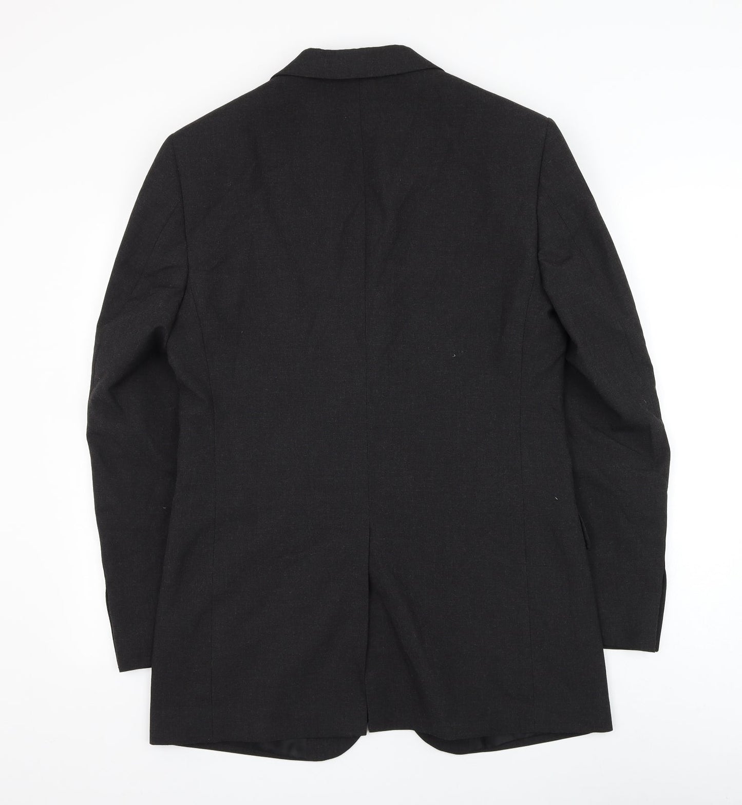 Marks and Spencer Mens Grey Polyester Jacket Suit Jacket Size 38