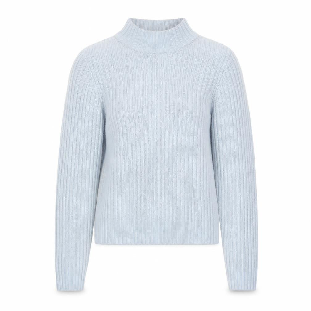 H&M Womens Blue Round Neck Acrylic Pullover Jumper Size XS