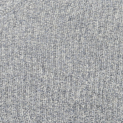 Preloved Noon Womens Blue Crew Neck Linen Pullover Jumper Size M - Label