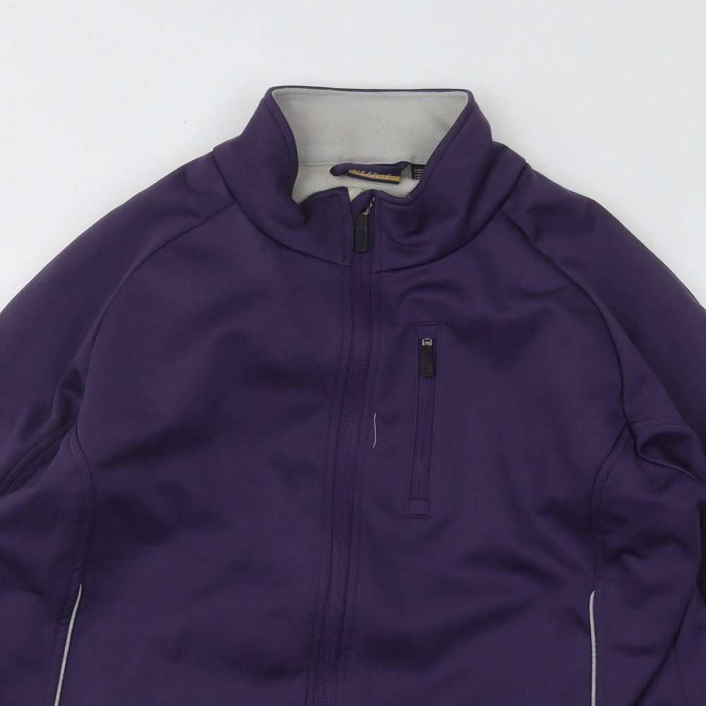 Crivit Womens Purple Jacket Size L Zip