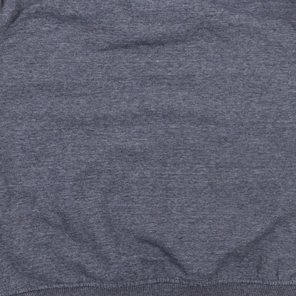 Lee Cooper Womens Blue Cotton Pullover Sweatshirt Size S Pullover