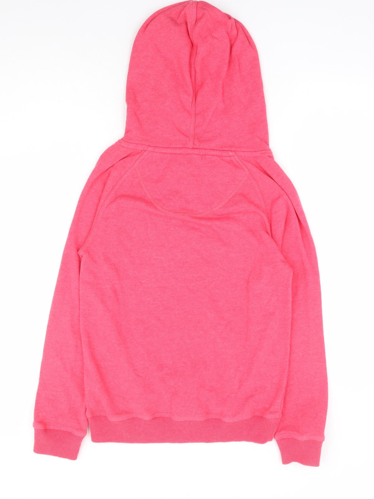 Mataray Girls Pink Polyester Pullover Hoodie Size 13-14 Years Pullover