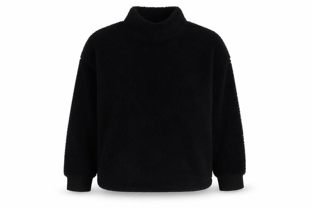 Primark Womens Black Polyester Pullover Sweatshirt Size L Pullover - Cropped