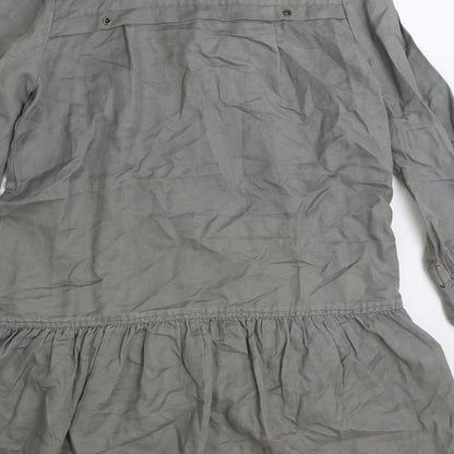 Marks & Spencer Womens Grey Jacket Size 10 Button