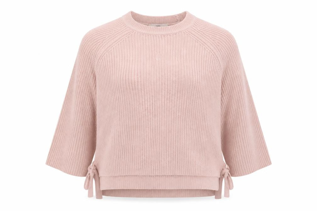 George Womens Pink Round Neck Acrylic Pullover Jumper Size 22
