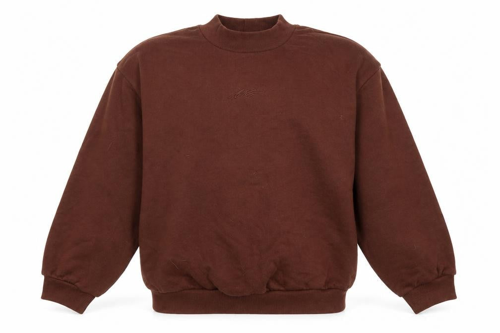 NEXT Girls Brown Cotton Pullover Sweatshirt Size 11 Years Pullover