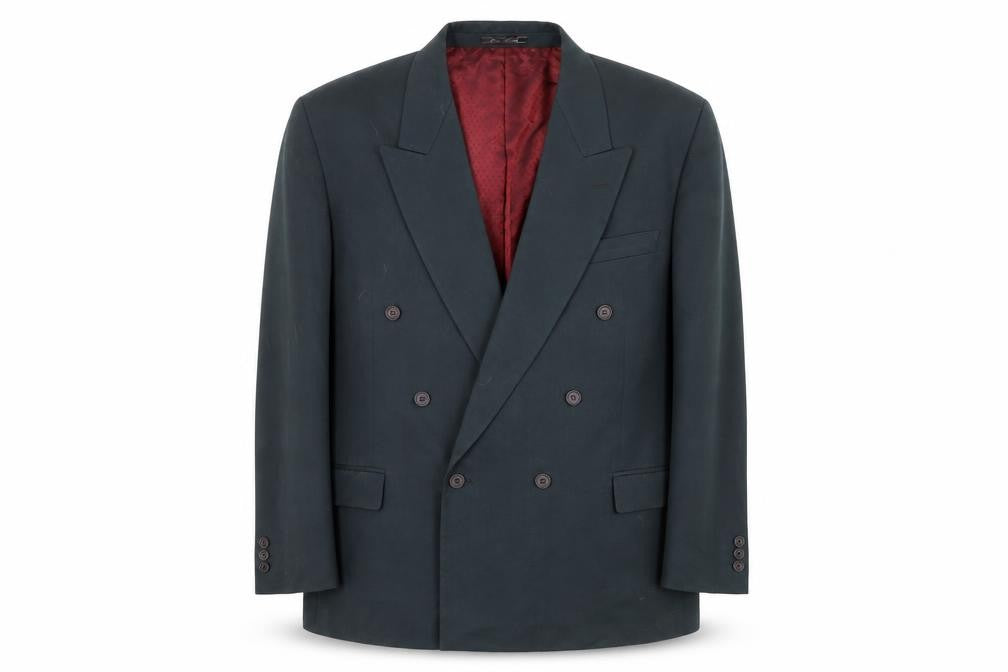 River Island Mens Green Polyester Jacket Suit Jacket Size 44