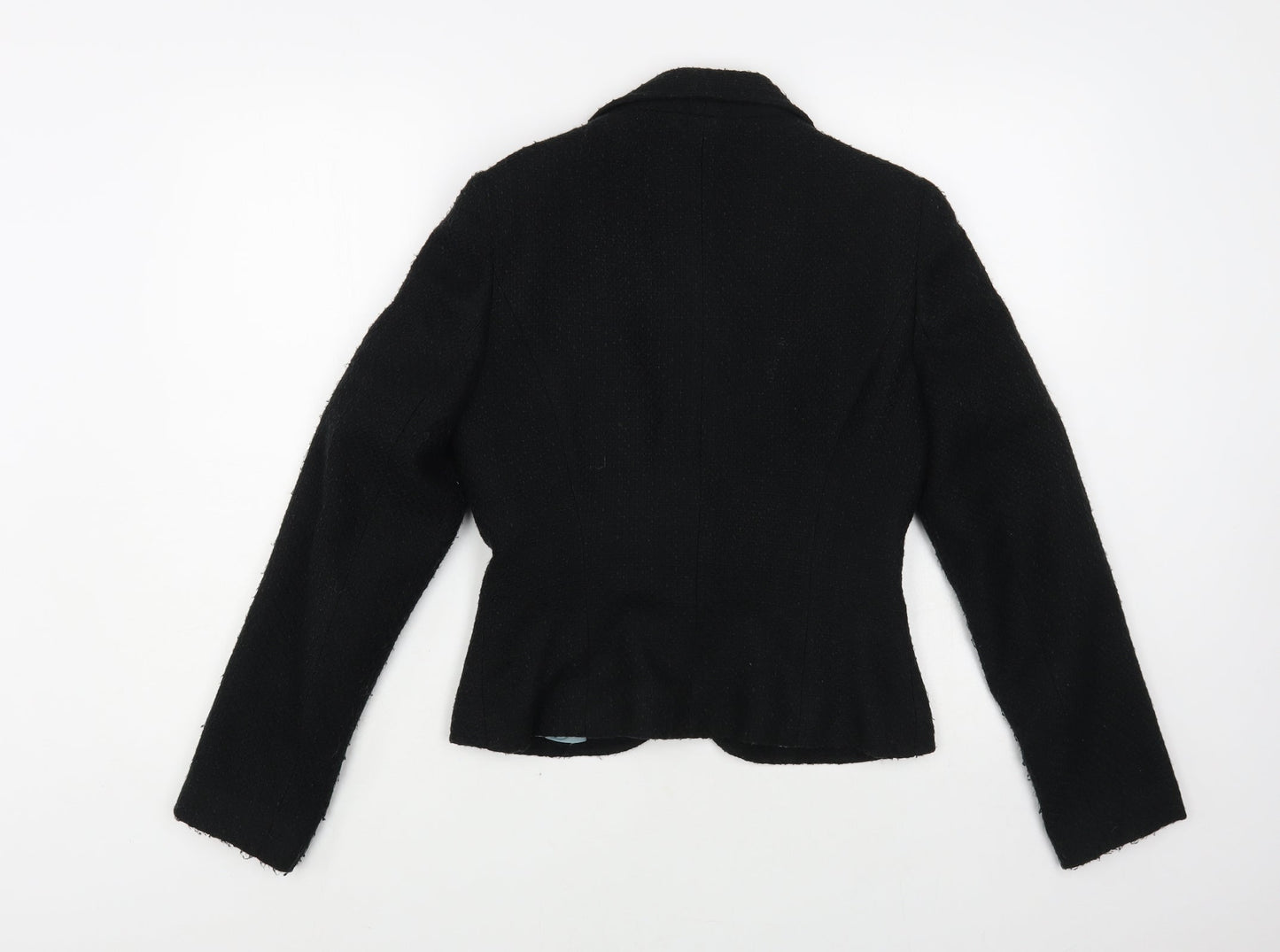 Dorothy Perkins Womens Black Jacket Blazer Size 8 Button