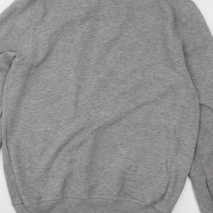 River Island Mens Grey Cotton Pullover Sweatshirt Size S - Sailors Sin