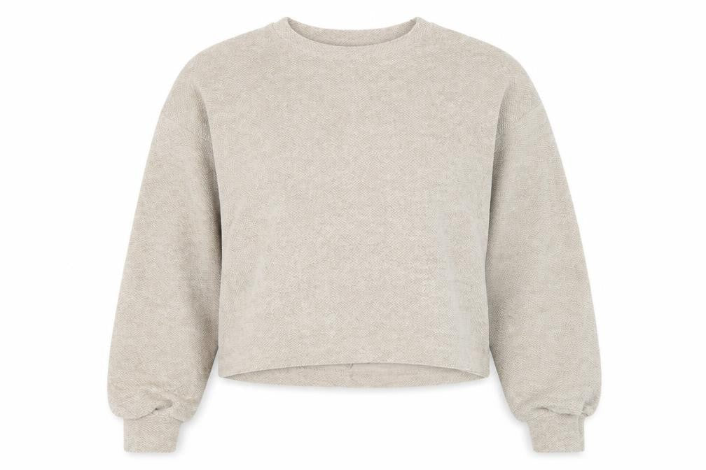 Nasty Gal Womens Beige Round Neck Polyester Pullover Jumper Size 10