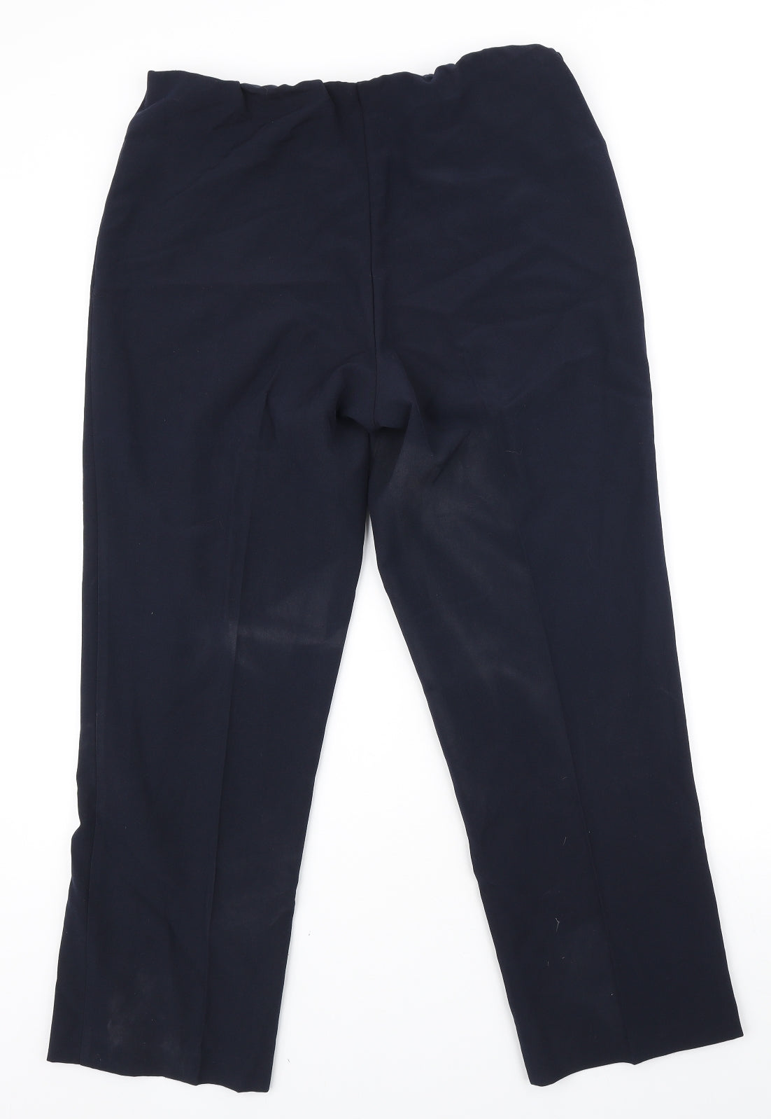 Sarah Hamilton Womens Blue Polyester Sweatpants Trousers Size 14 L27.5 in Regular