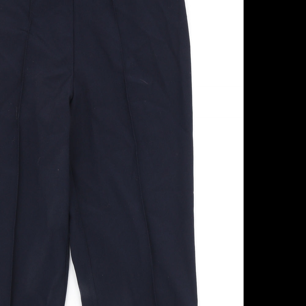 Sarah Hamilton Womens Blue Polyester Sweatpants Trousers Size 14 L27.5 in Regular