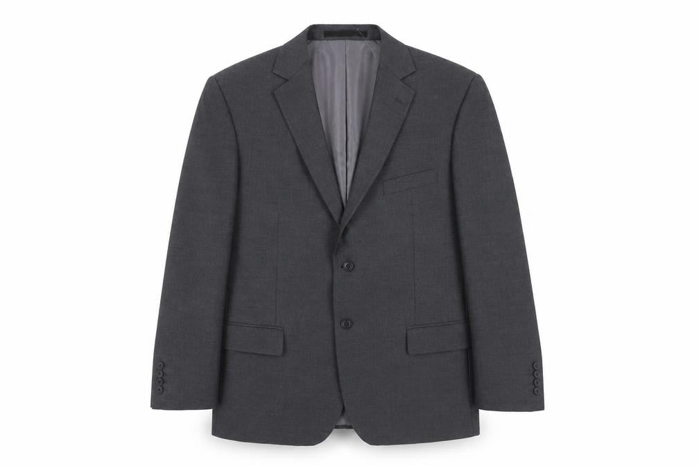 Marks & Spencer Mens Grey Polyester Jacket Suit Jacket Size 44