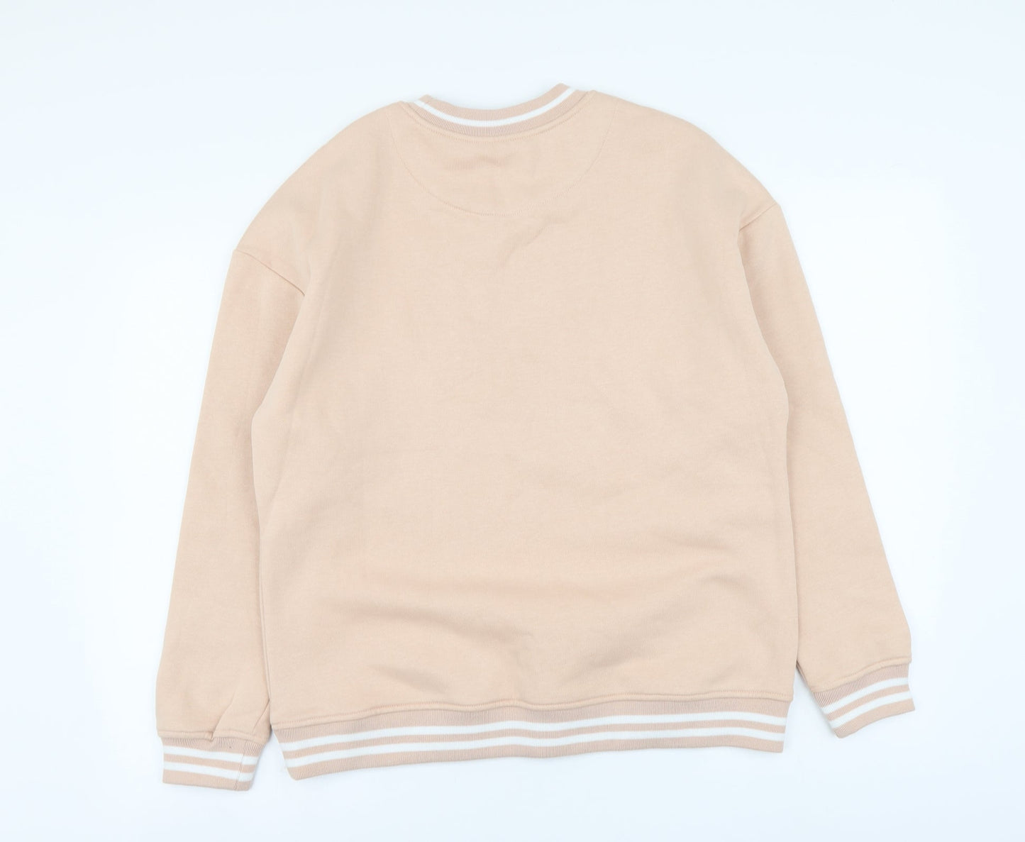Preworn Womens Pink Cotton Pullover Sweatshirt Size XL Pullover