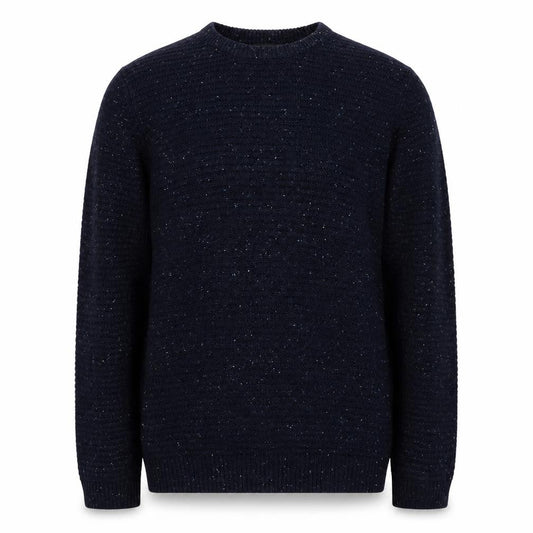 Cedarwood State Mens Blue Round Neck Polyester Pullover Jumper Size M
