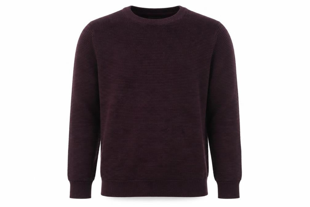 NEXT Mens Purple Round Neck Cotton Pullover Jumper Size S