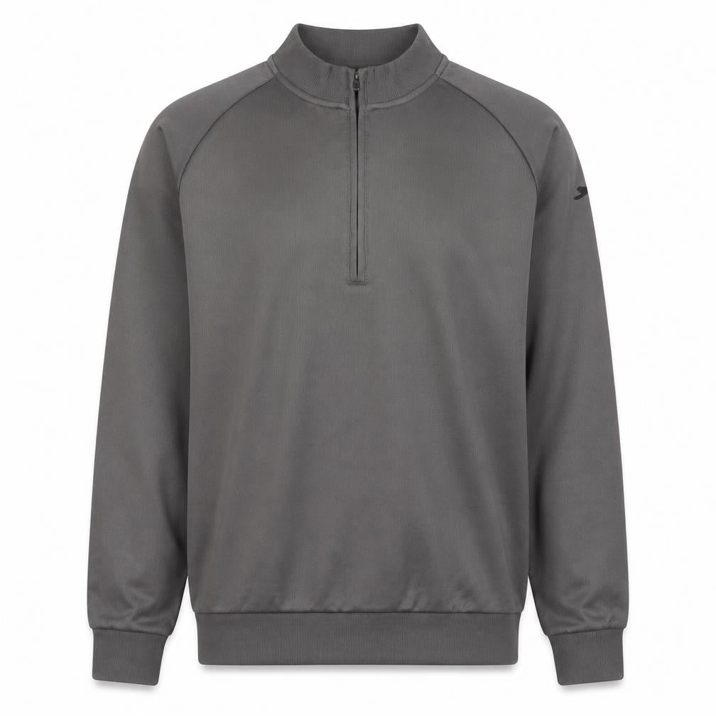 Slazenger Mens Grey Polyester Pullover Sweatshirt Size M