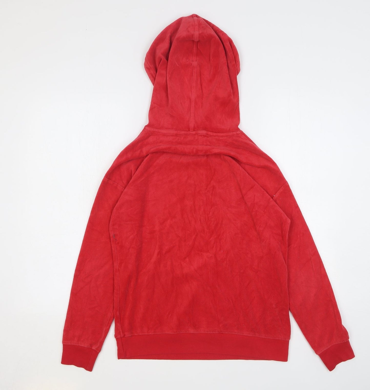 Papaya Womens Red Cotton Pullover Hoodie Size S Pullover