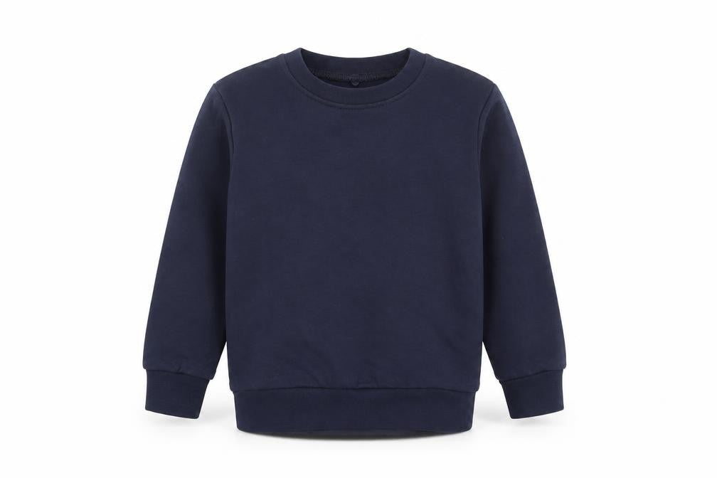 George Boys Blue Cotton Pullover Sweatshirt Size 5-6 Years Pullover