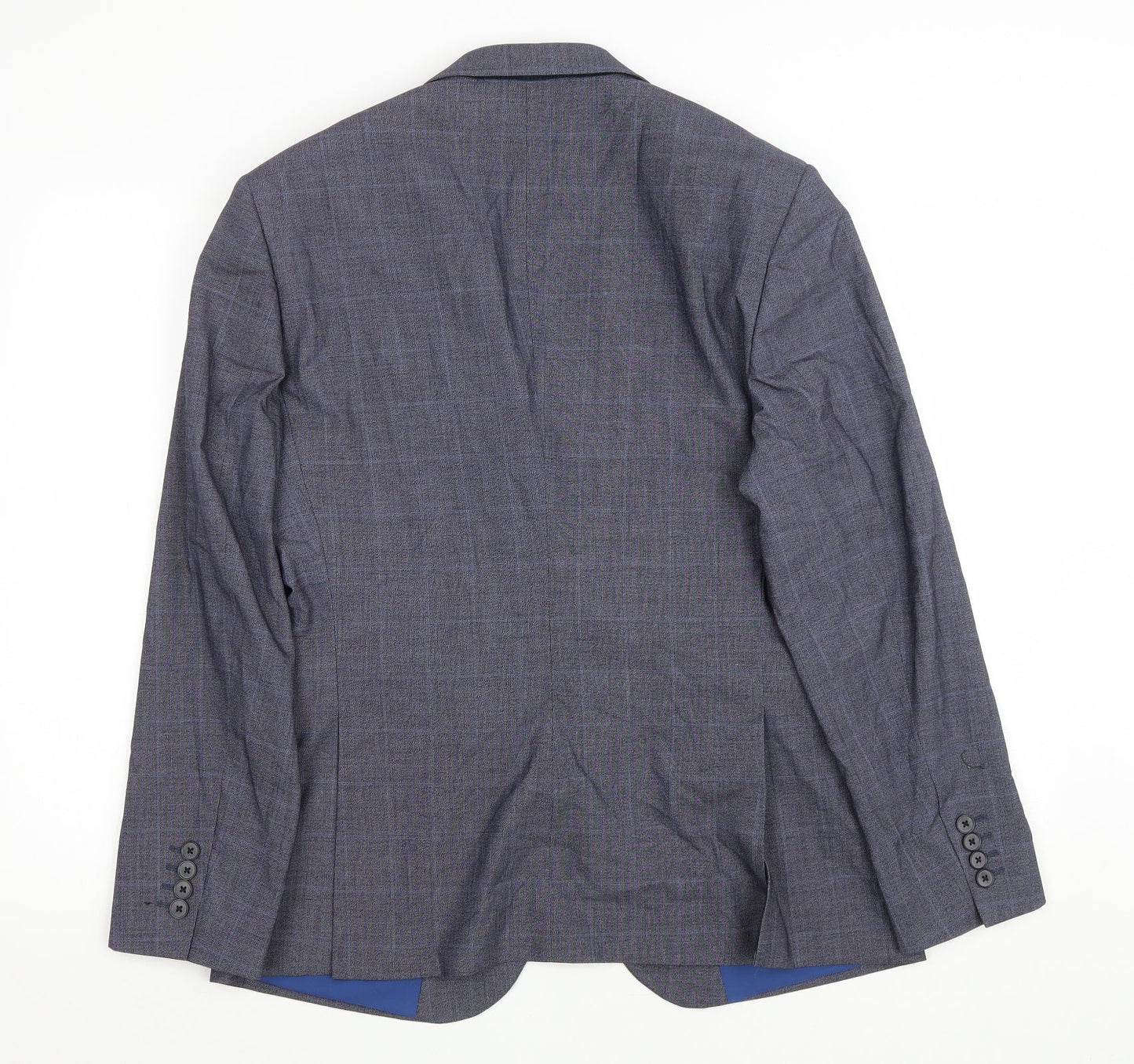 Burton Mens Grey Polyester Jacket Blazer Size 42