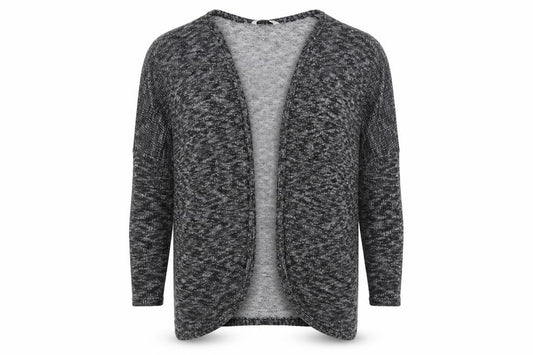 Tu Womens Grey V-Neck Viscose Cardigan Jumper Size 12