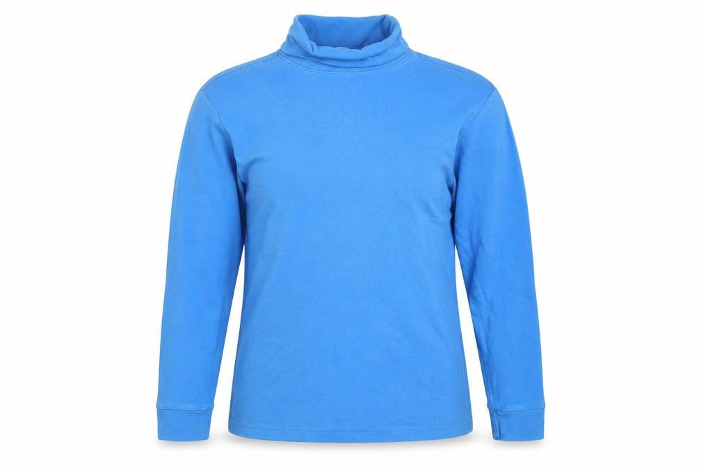 Crane Snow Womens Blue Cotton Pullover Sweatshirt Size M Pullover