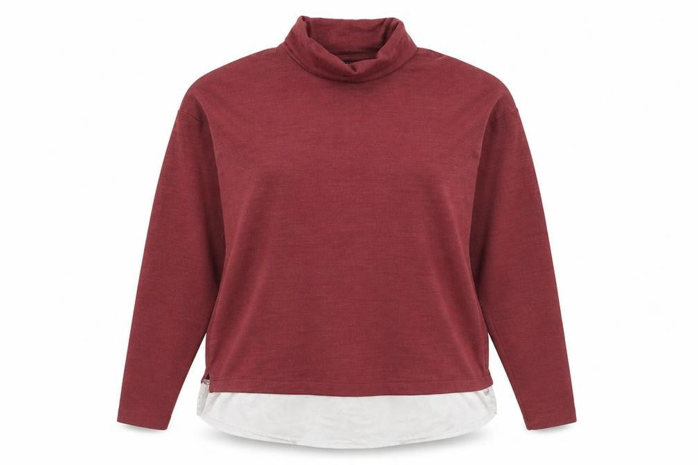 Nocozo Womens Pink Roll Neck Polyester Pullover Jumper Size M