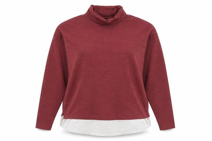 Nocozo Womens Pink Roll Neck Polyester Pullover Jumper Size M