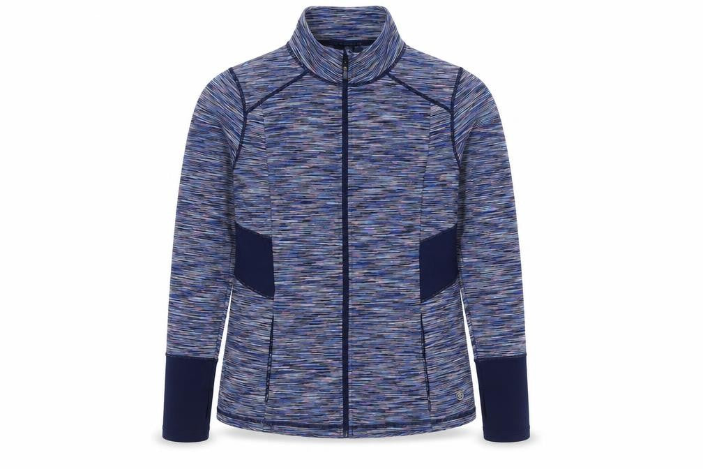 Dunnes Stores Womens Multicoloured Geometric Jacket Size M Zip