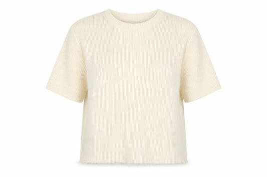 Zara Womens Ivory Crew Neck Acrylic Pullover Jumper Size S