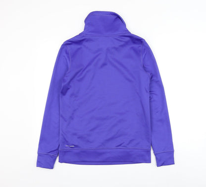 Reebok Mens Blue Polyester Pullover Sweatshirt Size S
